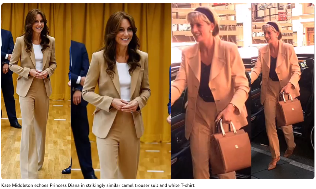 Кейт Міддлтон втілила в життя забутий та елегантний образ принцеси Діани: його вартість вражає не менше